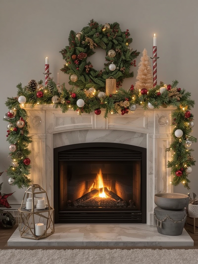 Christmas garland DIY