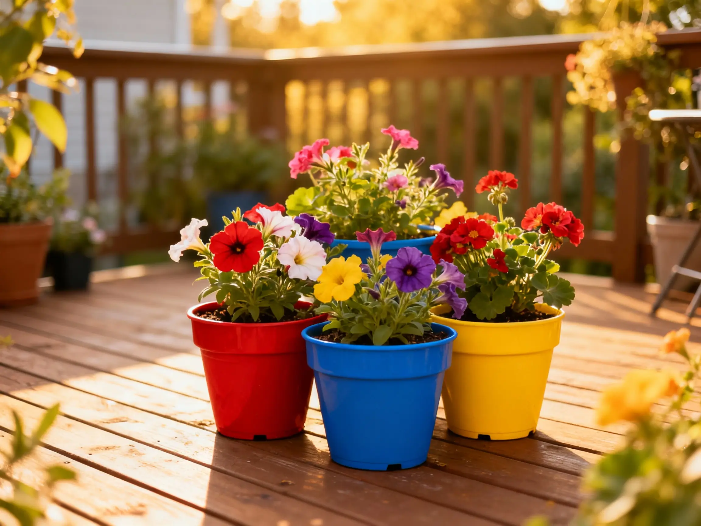 garden ideas Colorful_container_garden_