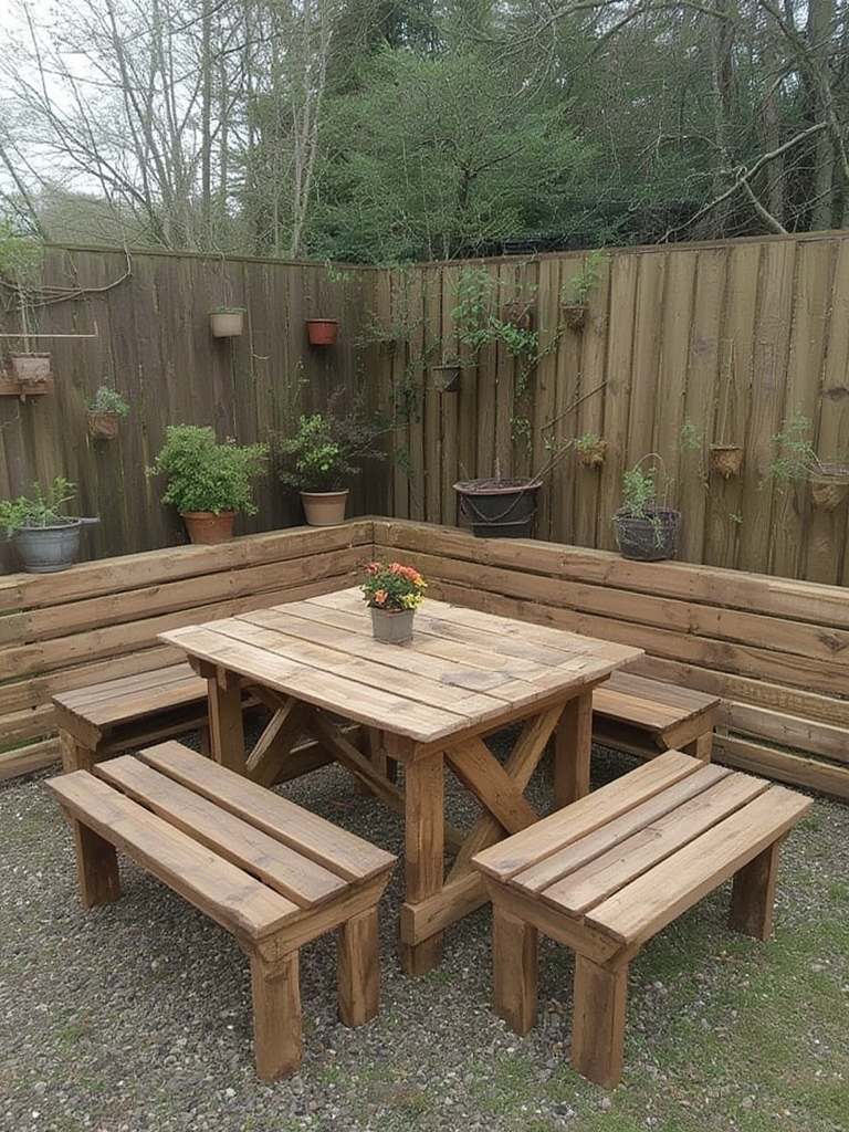wooden pallet garden furniture