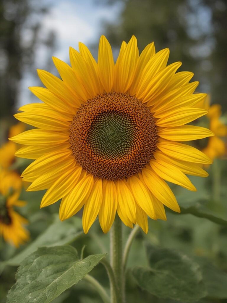 easy sunflowers