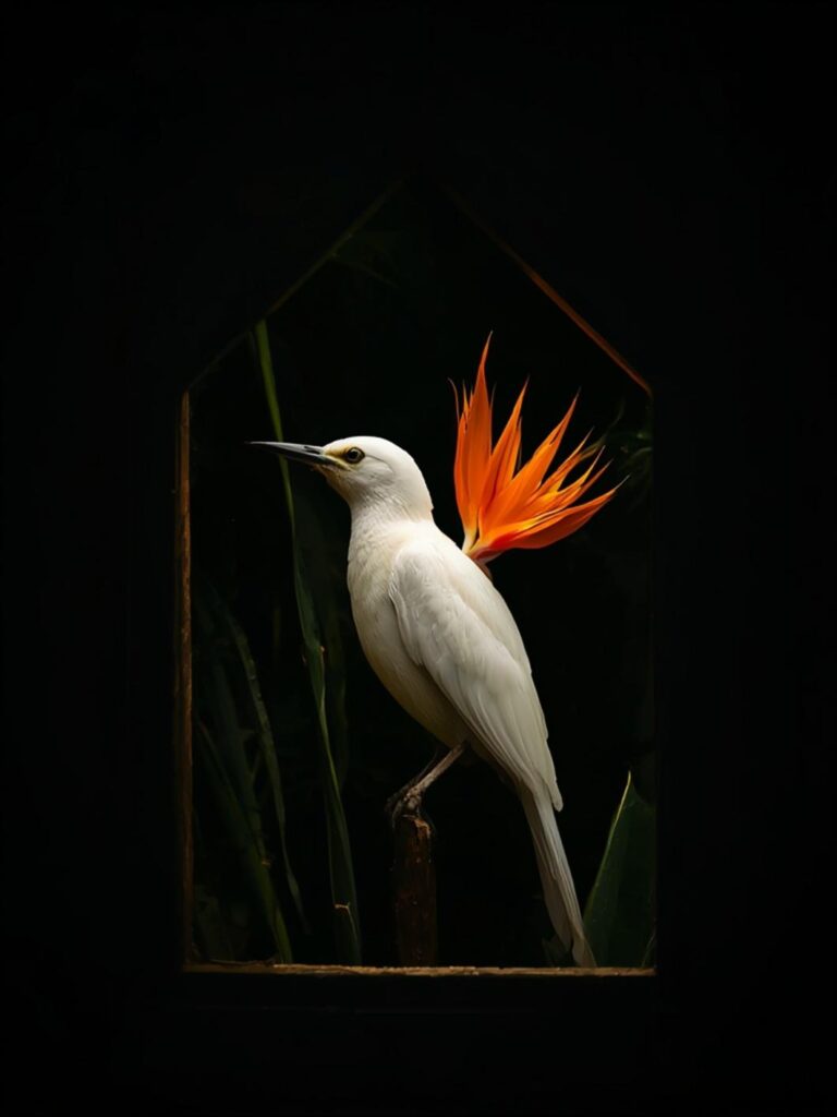 White Bird of Paradise