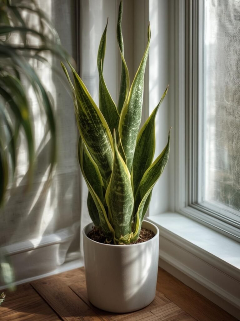 Snake Plant 'Moonshine'
